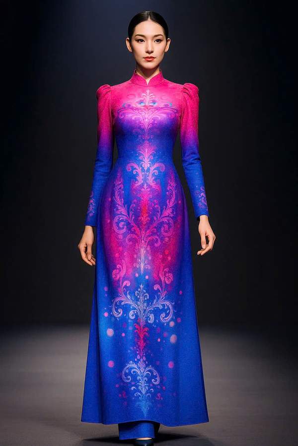 Vải Áo Dài Vai ao dai dep AD
