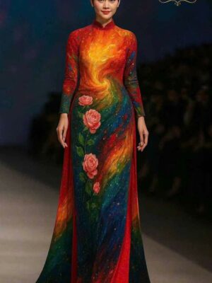 Vải Áo Dài Vai ao dai dep AD