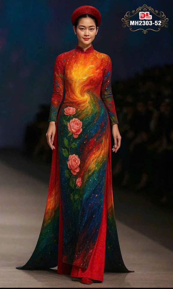 Vải Áo Dài Vai ao dai dep AD