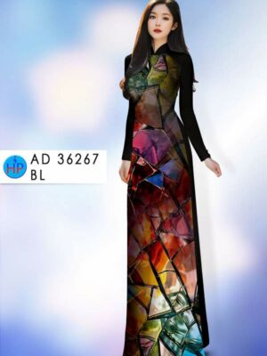 Vải Áo Dài Hoa Văn AD 36267
