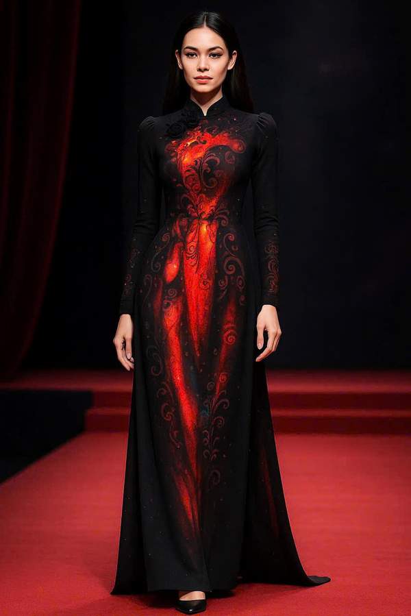 Vải Áo Dài Vai ao dai dep AD