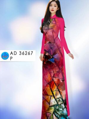 Vải Áo Dài Hoa Văn AD 36267