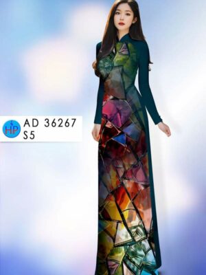 Vải Áo Dài Hoa Văn AD 36267
