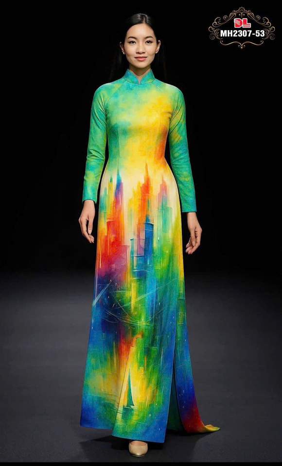 Vải Áo Dài Vai ao dai dep AD