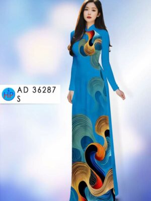 Vải Áo Dài Hoa Văn AD 36287