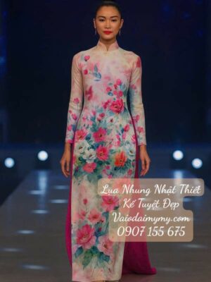 Vải Áo Dài Vai ao dai dep AD
