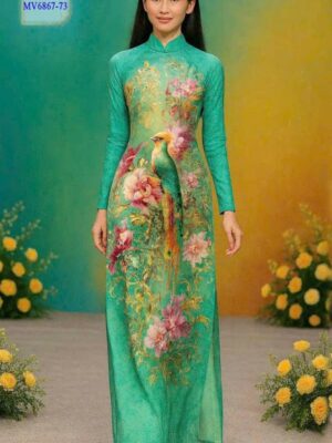 Vải Áo Dài Vai ao dai dep AD