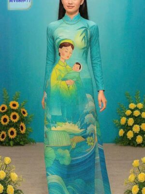 Vải Áo Dài Vai ao dai dep AD