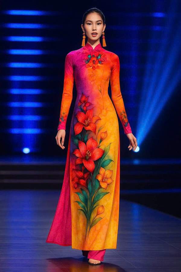 Vải Áo Dài Vai ao dai dep AD