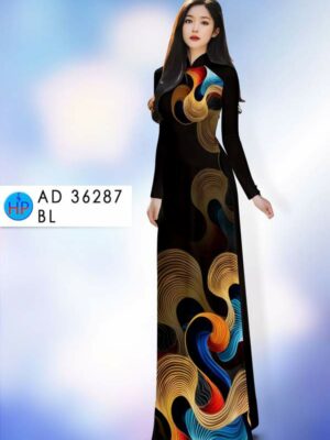 Vải Áo Dài Hoa Văn AD 36287