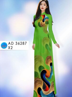Vải Áo Dài Hoa Văn AD 36287