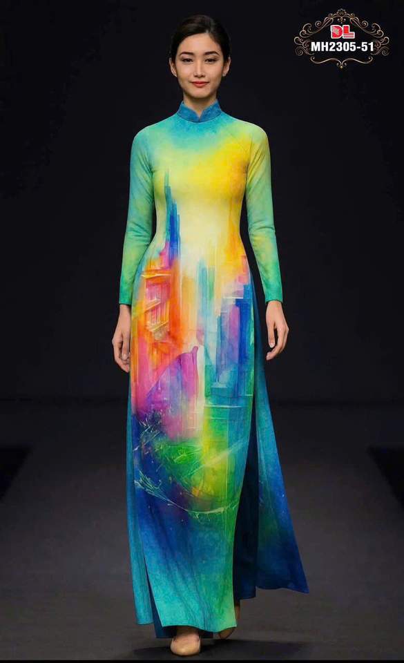 Vải Áo Dài Vai ao dai dep AD