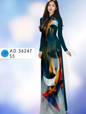 Vải Áo Dài Hoa Văn AD 36247