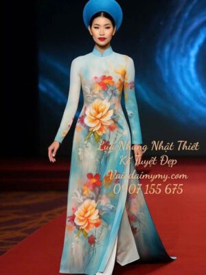 Vải Áo Dài Vai ao dai dep AD