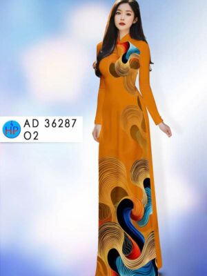 Vải Áo Dài Hoa Văn AD 36287