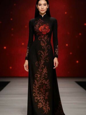 Vải Áo Dài Vai ao dai dep AD