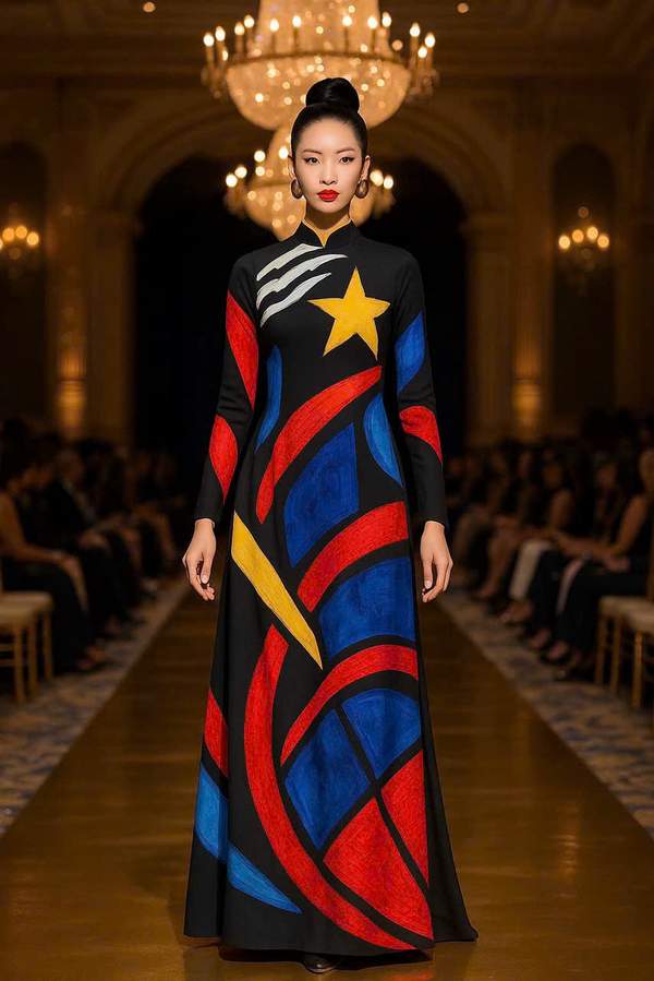 Vải Áo Dài Vai ao dai dep AD