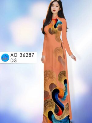 Vải Áo Dài Hoa Văn AD 36287