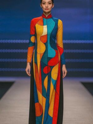 Vải Áo Dài Vai ao dai dep AD