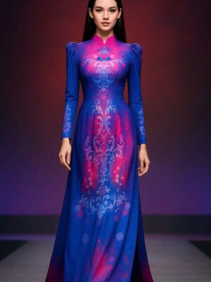 Vải Áo Dài Vai ao dai dep AD