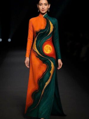 Vải Áo Dài Vai ao dai dep AD