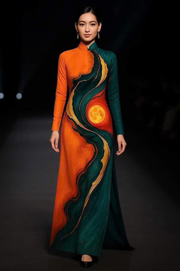 Vải Áo Dài Vai ao dai dep AD