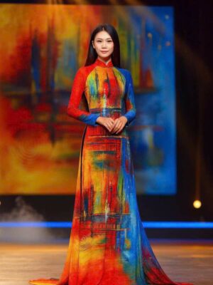 Vải Áo Dài Vai ao dai dep AD