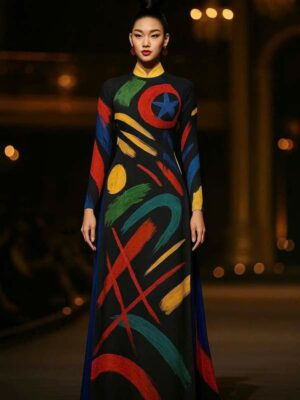 Vải Áo Dài Vai ao dai dep AD