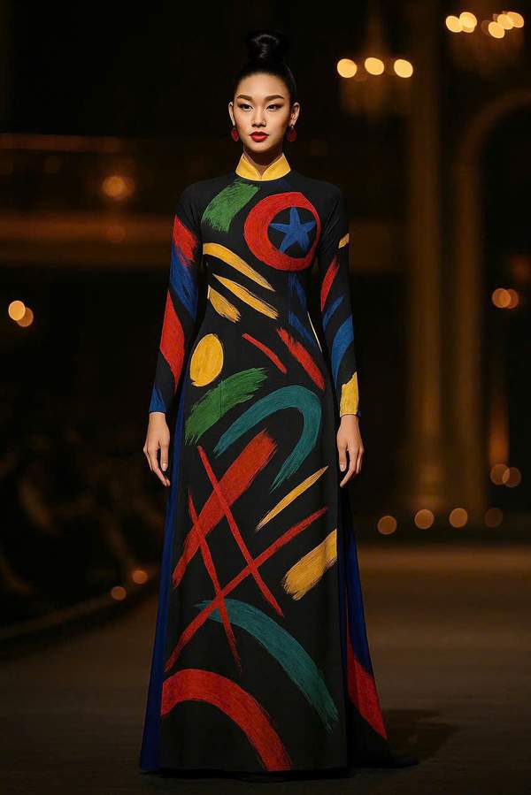 Vải Áo Dài Vai ao dai dep AD