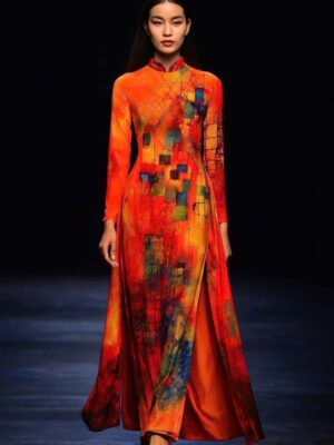 Vải Áo Dài Vai ao dai dep AD