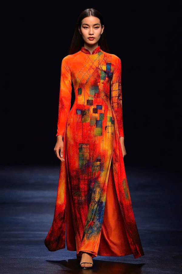 Vải Áo Dài Vai ao dai dep AD