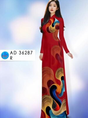 Vải Áo Dài Hoa Văn AD 36287