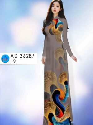 Vải Áo Dài Hoa Văn AD 36287