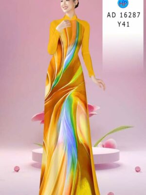 Vải Áo Dài Hoa Văn AD 16287