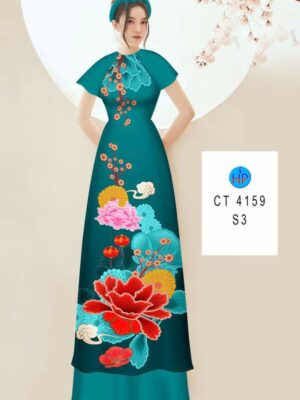 Vải Áo Dài Đón Xuân AD CT41159