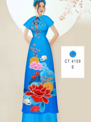 Vải Áo Dài Đón Xuân AD CT41159