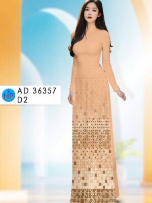 Vải Áo Dài Hoa Văn AD 36357