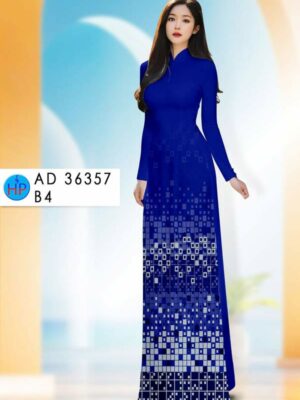 Vải Áo Dài Hoa Văn AD 36357