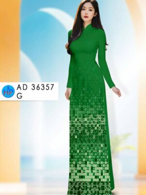 Vải Áo Dài Hoa Văn AD 36357