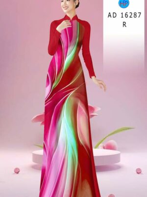 Vải Áo Dài Hoa Văn AD 16287