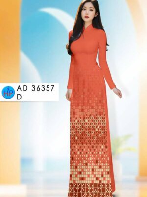 Vải Áo Dài Hoa Văn AD 36357