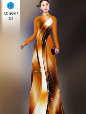 Vải Áo Dài Hoa Văn AD 45915