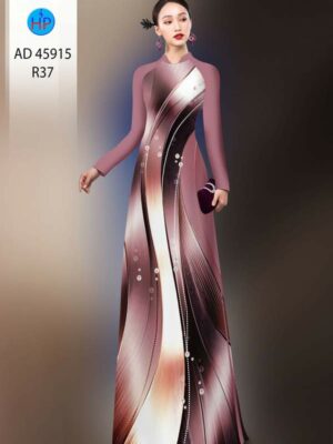 Vải Áo Dài Hoa Văn AD 45915