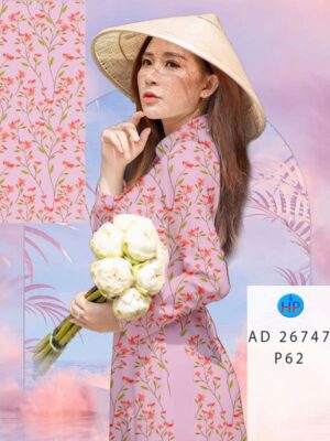 Vải Áo Dài Hoa Đều AD 26747
