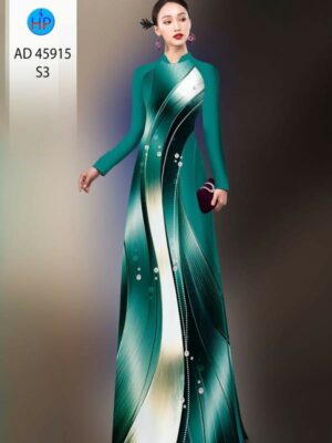 Vải Áo Dài Hoa Văn AD 45915