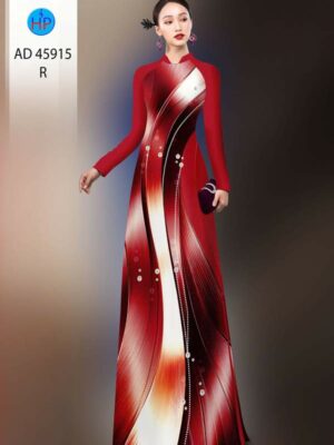 Vải Áo Dài Hoa Văn AD 45915