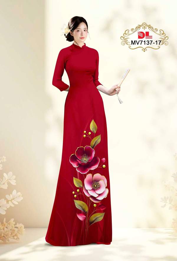 Vải Áo Dài Vai ao dai dep AD
