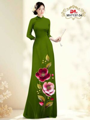 Vải Áo Dài Vai ao dai dep AD