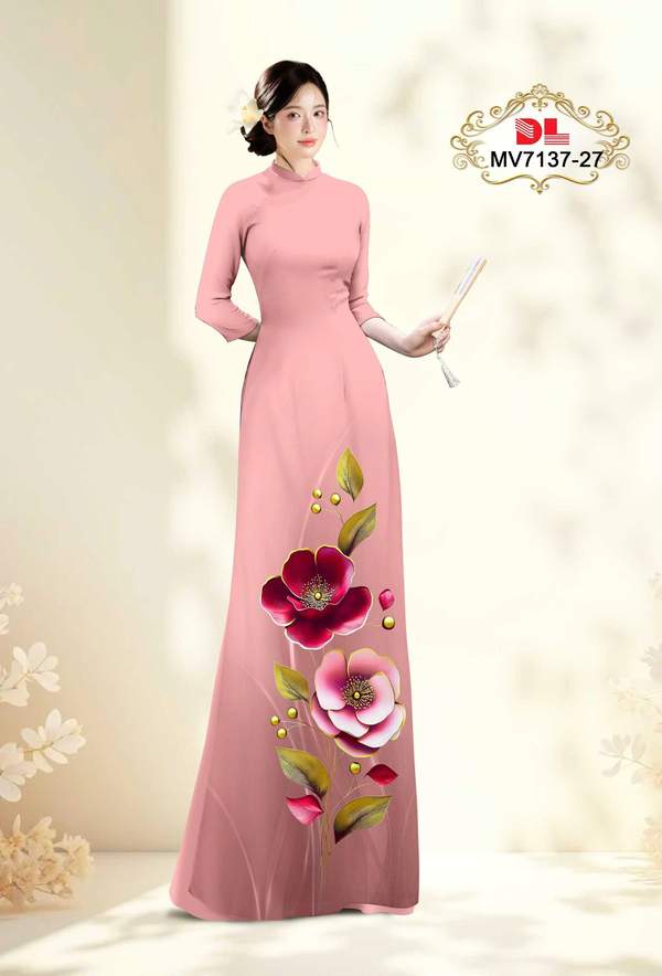 Vải Áo Dài Vai ao dai dep AD