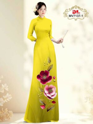 Vải Áo Dài Vai ao dai dep AD